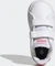 adidas Advantage Lifestyle Court Two Hook-and-Loop cloud white/real pink/core black (Junior) Vorschaubild