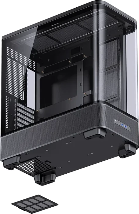 Jonsbo TK-5 Black, Glasfenster