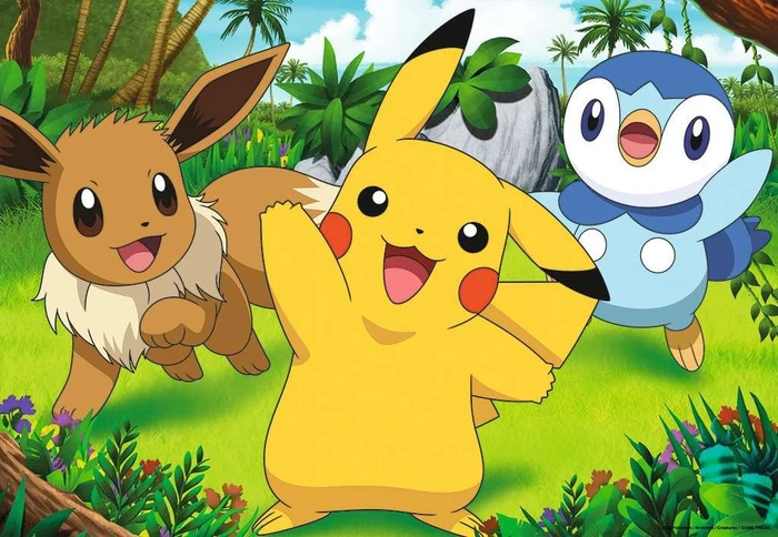 Ravensburger Puzzle Pokémon Pikachu und seine Freunde
