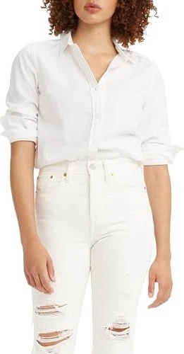 Levi's Classic Hemd langarm bright white (Damen)
