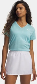 Under Armour Tech V Twist Funktionsshirt kurzarm blue haze/white (Damen)