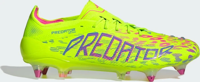 adidas Predator Elite SG lucid lemon/lucid pink/blue fusion
