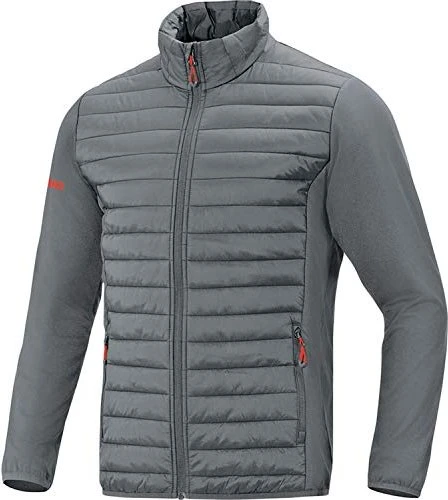 Jako Hybrid Premium Jacke stone grey (Herren)