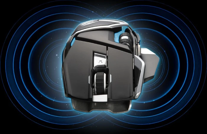 MadCatz R.A.T. DWS, schwarz/silber, USB/Bluetooth
