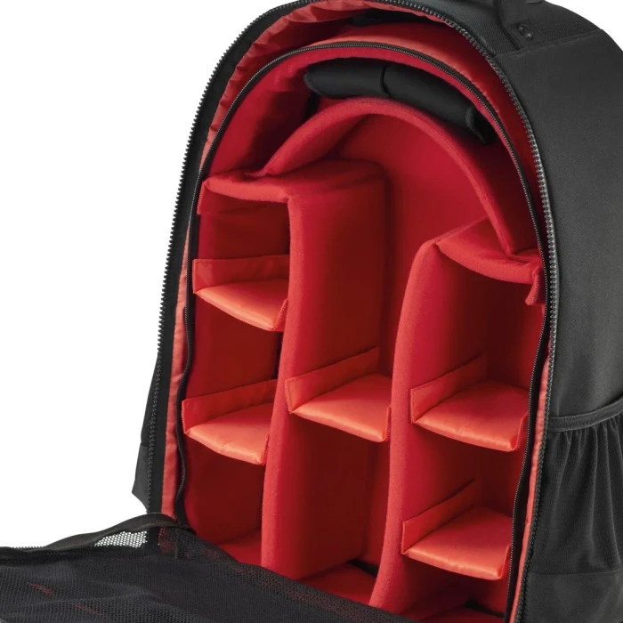 Hama Ohio 200 Kamera-Rucksack/Trolley Schwarz/Rot