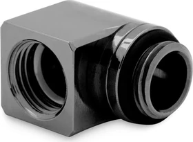 EK Water Blocks Quantum Line EK-Quantum Torque Micro Rotary 90° Winkeladapter, schwarz vernickelt