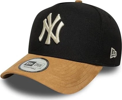 New Era 9FORTY New York Yankees A-Frame Trucker Kappe schwarz