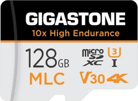 Gigastone 10x High Endurance R100/W80 128GB Kit, UHS-I U3, Class 10