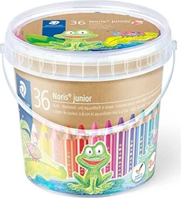 Staedtler Noris Junior 140 Multifunktionsstift sortiert, Anspitzer, 36er-Set