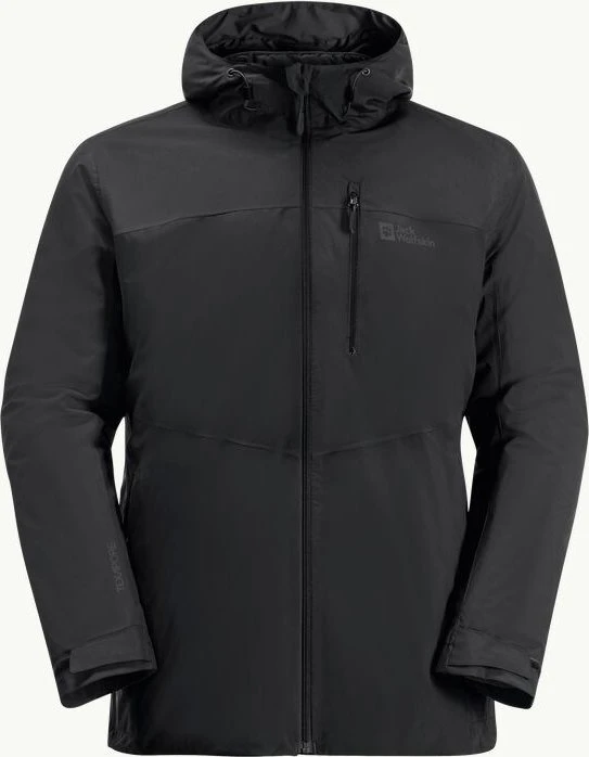 Jack Wolfskin Feldberg 3in1 Funktionsjacke schwarz (Herren)