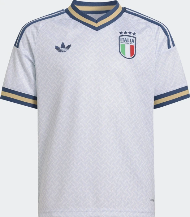 adidas Italien 2026 Auswärtstrikot kurzarm aeroblue (Junior)