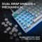 Logitech G512 X 98 TMR, weiß, Dual-Swap analog/mechanisch, taktil, USB, DE Vorschaubild
