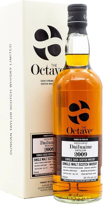Duncan Taylor The Octave Dailuaine 2009 12 Years Old 700ml