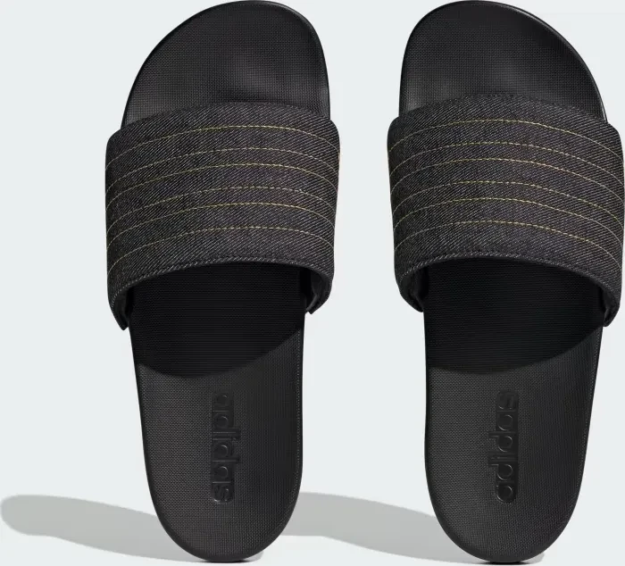 adidas Comfort Adilette core black/preloved yellow (Damen)