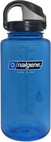 Nalgene Wide Mouth Sustain Trinkflasche 946ml blau