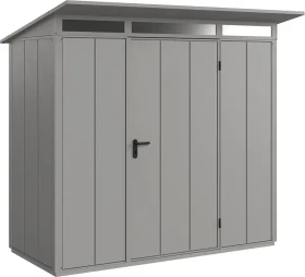 EcoStar Elegant Premiumline Typ 1 Gerätehaus grau