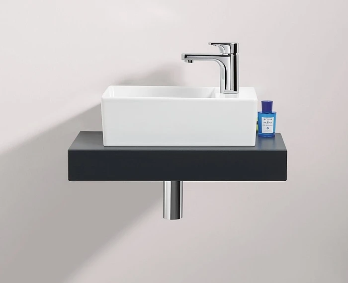 Villeroy & Boch Memento 2.0 Handwaschbecken 40x26x11cm, ohne Überlauf, geschliffen, weiß alpin ceramicplus
