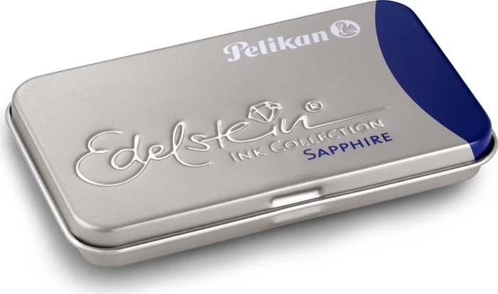 Pelikan Edelstein Großraum-Tintenpatrone sapphire, 6er-Pack