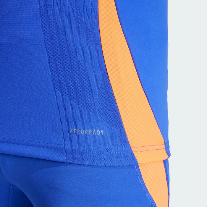 adidas Tiro 24 Pro Funktionsshirt langarm lucid blue/app solar red (Herren)