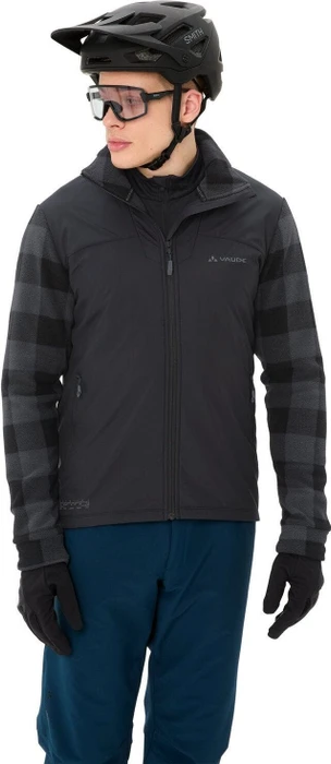 Vaude Minaki II Mountainbike Fleece Fahrradjacke schwarz (Herren)