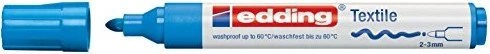 edding 4500 Textilmarker hellblau