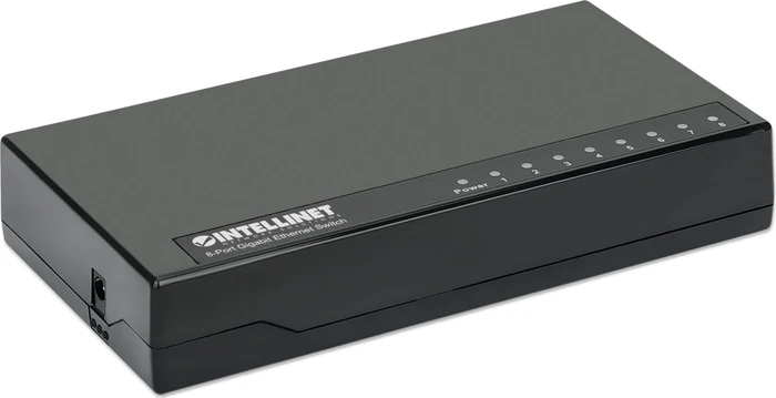 Intellinet Desktop Gigabit Switch, 8x RJ-45