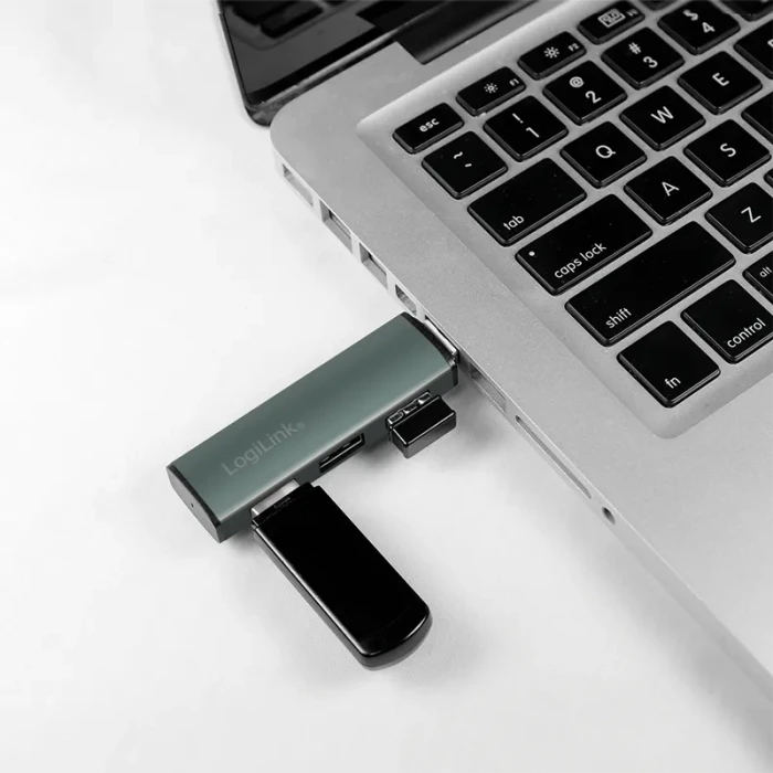 LogiLink USB-Hub, 3x USB-A, USB-A 3.0 [Stecker]