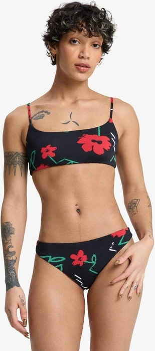 Quiksilver Viacha Bikini-Oberteil black/steet floral (Damen)