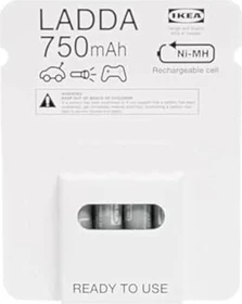 IKEA LADDA Micro AAA 750mAh, 4er-Pack