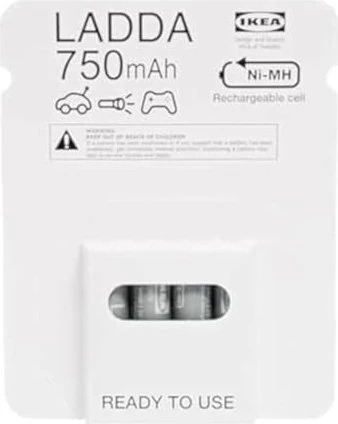 IKEA LADDA Micro AAA 750mAh, 4er-Pack