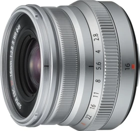 Fujifilm Fujinon XF 16mm 2.8 R WR silber