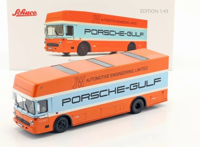 Schuco Hanomag L28 Horex mit Horex Regina und Fahrerfigur