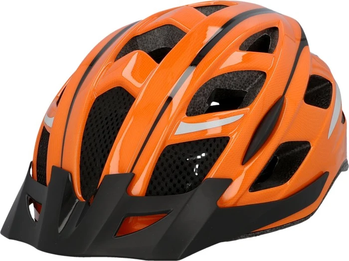Fischer Urban Sport Helm orange/schwarz