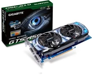 GIGABYTE GeForce GTS 450 OC, 1GB GDDR5, 2x DVI, Mini HDMI