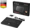 Perixx Periboard-526 Wired Mini Membrane Trackball Keyboard, schwarz, USB, UK Vorschaubild