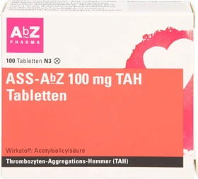AbZ ASS 100mg TAH Tabletten, 100 Stück