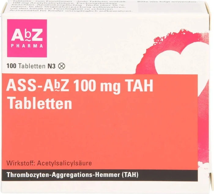 AbZ ASS 100mg TAH Tabletten, 100 Stück