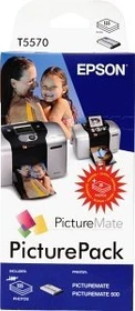 Epson T5570BH PicturePack Fotopapier weiß, 10x15cm, 100 Blatt