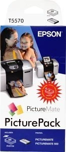 Epson T5570BH PicturePack Fotopapier weiß, 10x15cm, 100 Blatt