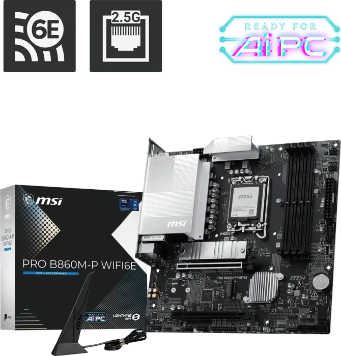 MSI PRO B860M-P WIFI6E (Intel 1851)