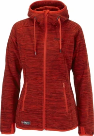 Bergans Hareid Funktionsjacke red melange (Damen)