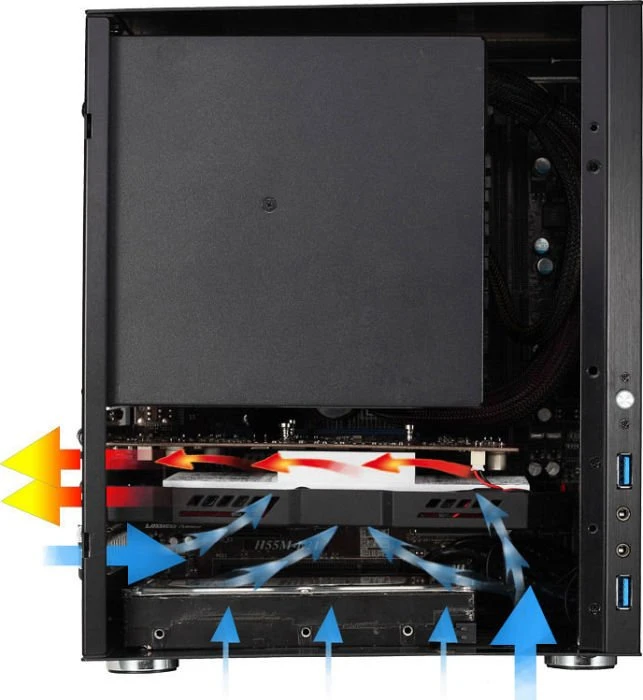 Jonsbo C2, schwarz