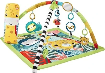 Mattel Fisher-Price 3-in-1 Regenwald Erlebnisdecke