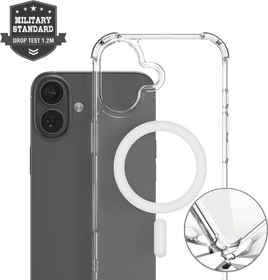 4smarts Hybrid Case Ibiza MagSafe für Apple iPhone 17 transparent