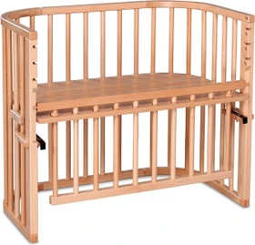 Babybay Maxi Comfort Plus Beistellbett natur lackiert