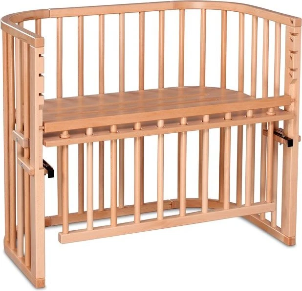 Babybay Maxi Comfort Plus Beistellbett natur lackiert