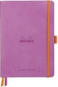 Rhodia Boutique goalbook, A5, kariert, Softcover, lila, 120 Blatt