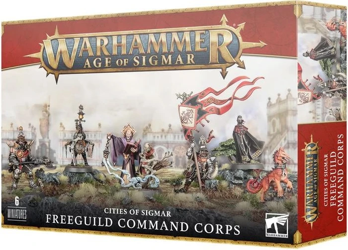 Games Workshop Warhammer Age of Sigmar - Cities of Sigmar - Freeguild Command Corps