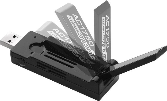 Edimax EW-7833UAC, 2.4GHz/5GHz WLAN, USB-A 3.0 [Stecker]