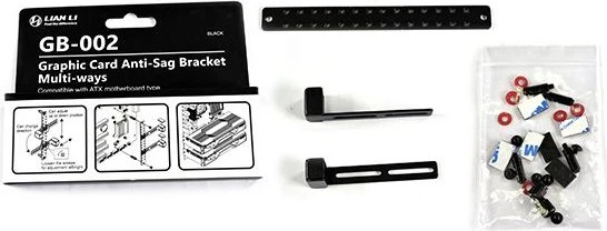 Lian Li GB-002, Grafikkartenhalter, schwarz
